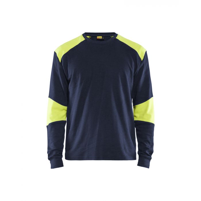 3457 Vlamvertragend T-shirt lange mouwen