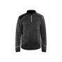 4943 Gebreid Sweatshirt 1/2 rits