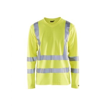 Blåkläder 3381 T-shirt manches longues col V haute-visibilité anti-UV