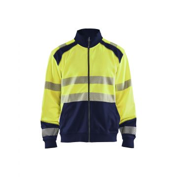 Blåkläder 3558 Sweat zippé haute-visibilité