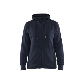 Blåkläder 3395 Sweat zippé à capuche coton femme