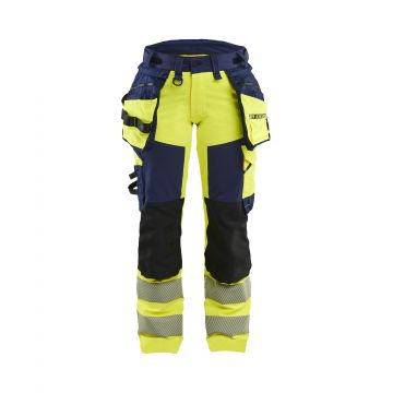 Blåkläder 7022 Pantalon stretch 4D Haute-Visibilité avec poches flottantes femme