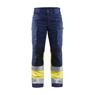 Blåkläder 7161 Pantalon haute-visibilité stretch femme