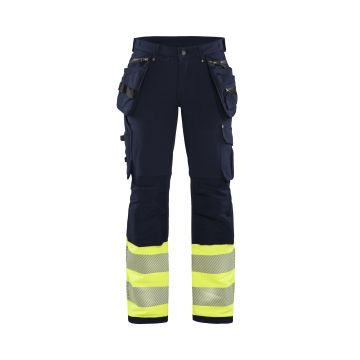 Blåkläder 7193 Pantalon stretch 4D haute-visibilité avec poches flottantes femme