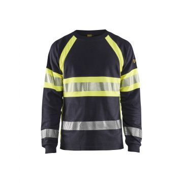 3484 Vlamvertragend T-shirt lange mouwen