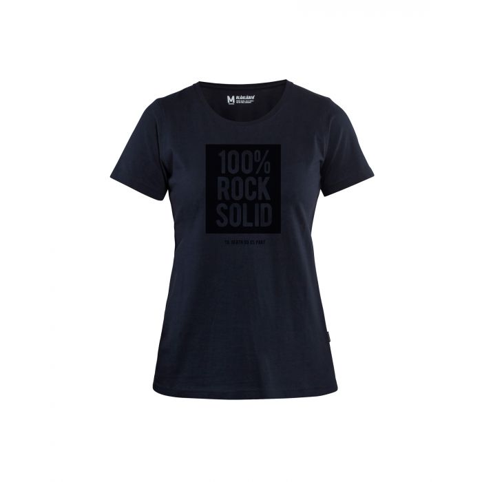 9403 Dames T-shirt Limited "Rock Solid"