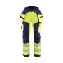 7118 Dames Softshell Werkbroek High Vis